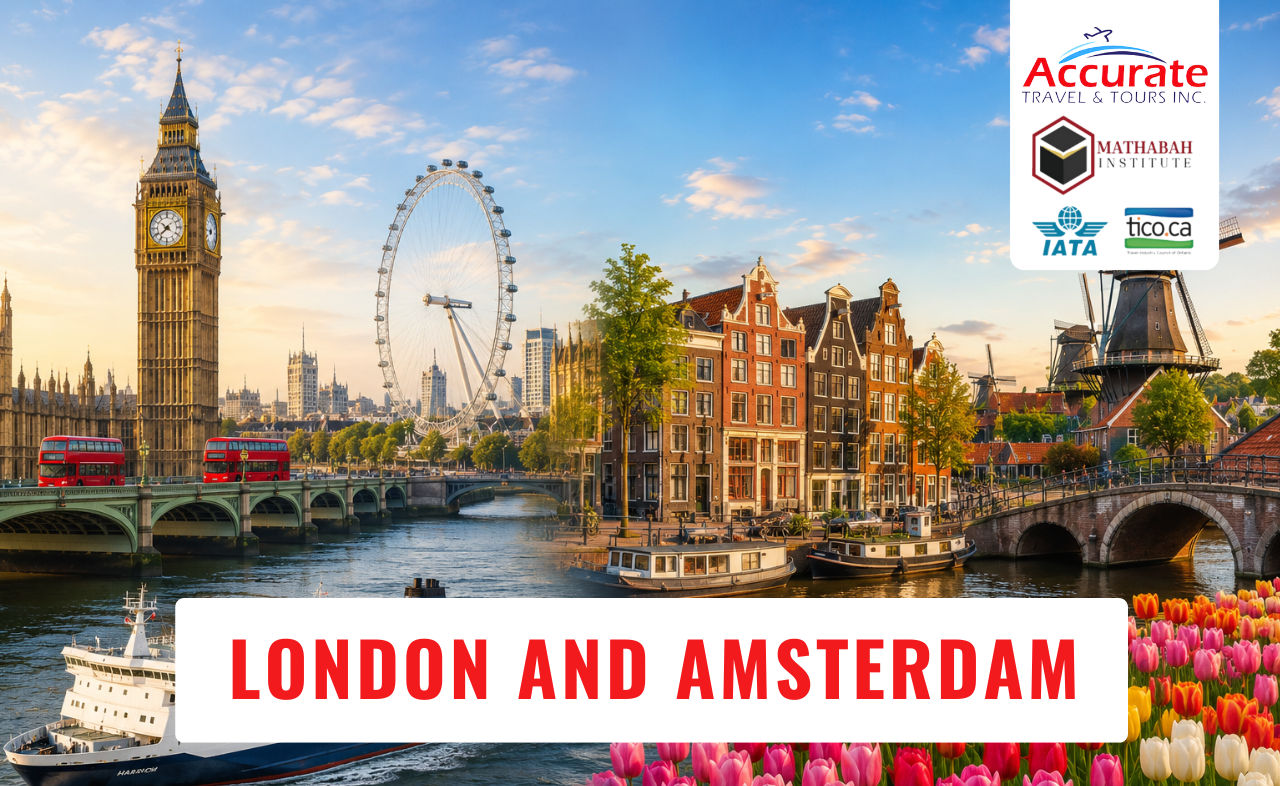 London and Amsterdam